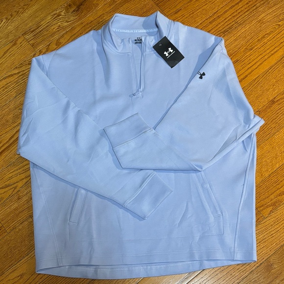 Under Armour  Sportswear Lilac Quarter-Zip Pullover - Picture 1 of 5
